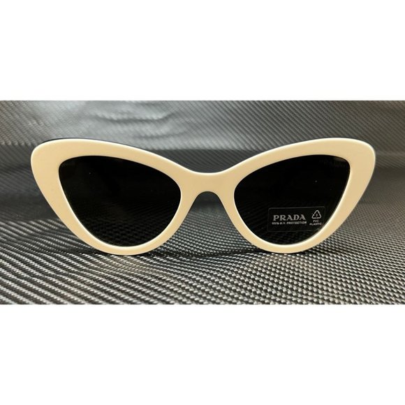 Prada White Cat-Eye 52mm Sunglasses